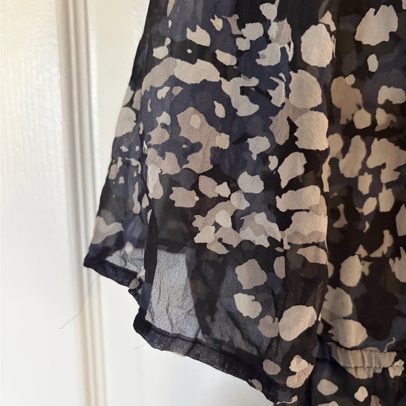 Silk Ruffle Slouchy Blouse - Picture 4 of 4